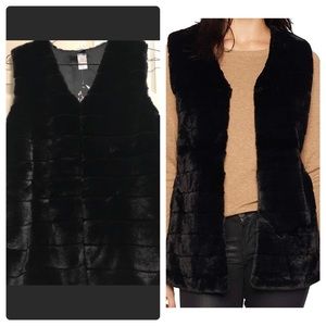 Echo faux fur vest — Brand New! Tags still on it!